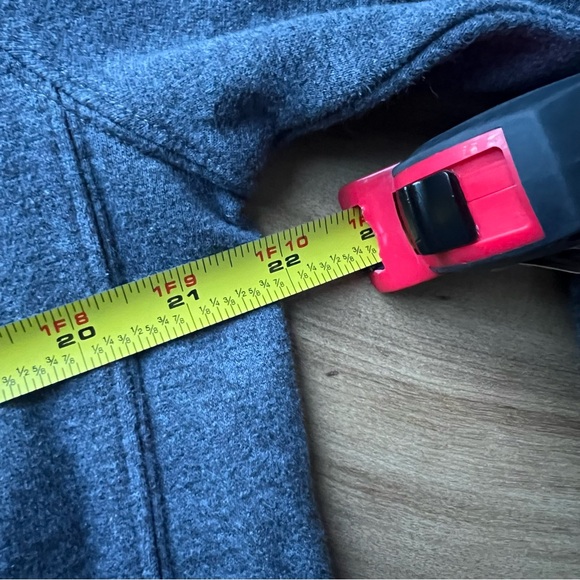 Nike Sportswear Club Fleece Men's Crew Dark Grey Heather/White Size Small - Picture 4 of 10